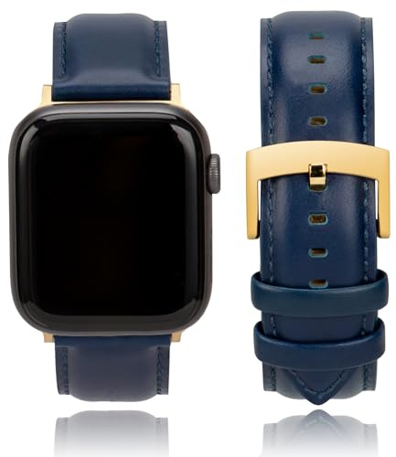 CORROPELLE Bracelet Montre Cuir Compatible avec Apple Watch 49mm 46mm 45mm 44mm 42mm 41mm 40mm 38mm, Élégant Bracelet Cuir Véritable Remplacement pour iWatch 11 10 9 8 7 6 5 4 3 2 1 Ultra3 2 1 SE3 2 1