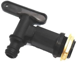 TYNXK Accessoires pour Tonneaux De Pluie Replacement IBC Barrel Water Butt Tap Rain Barrel Water Tank 3/4in Faucet Garden Water Barrel Water Tank Spout Valve Montage du Collecteur De Pluie(Style A)