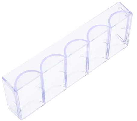 HEALLILY Soporte transparente pequeño para tartas, bandejas de servir para fiestas, bufés, soporte para pasteles, elevadores de mesa, elevadores de alimentos para mesa de buffet, soporte de bandeja