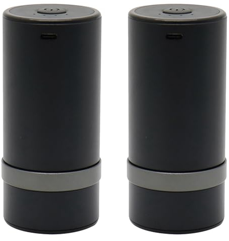 Kznifmk 2X Molinillo EléCtrico de y Hierbas, 4, Trituradora de Tabaco para Fumar, Herramienta para Fumar, Accesorios, Gadgets para Hombres, Regalo