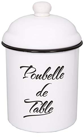 Antic Line Poubelle de table émaillée