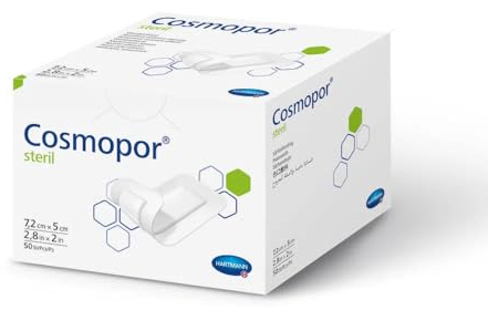 Cosmopor Steril Wundverband Spar-Set 2x25 Pflaster 10x10cm.