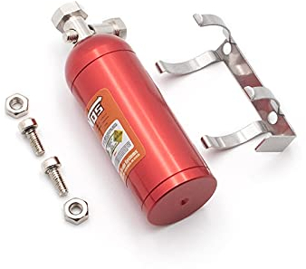 Jxjamp (Parti del Giocattolo) 1/10 Arrampicata Simulazione Estintore Decorazione NOS Bottiglia di azoto per Accessori per Auto (Color : Red)