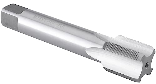 Burkit M24 x 1 Gewindebohrer Rechtshänder, HSS M24 x 1,0 gerade geriffelte Maschinengewindebohrer