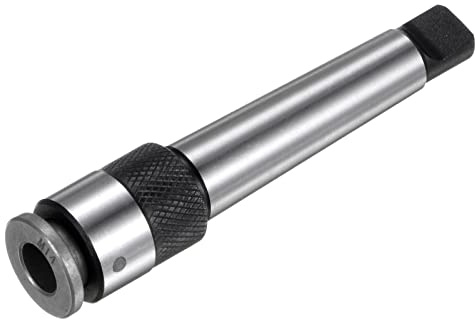 sourcing map Drill Chuck Adapter MT2 to M14 Taper Shank Sleeve Morse Taper Threaded Arbor for Lathes and Drill Presses