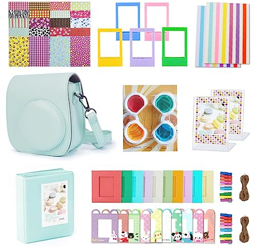 KALDA Omedelbara kameror tillbehör för Instax Mini 12 (mintgrön)