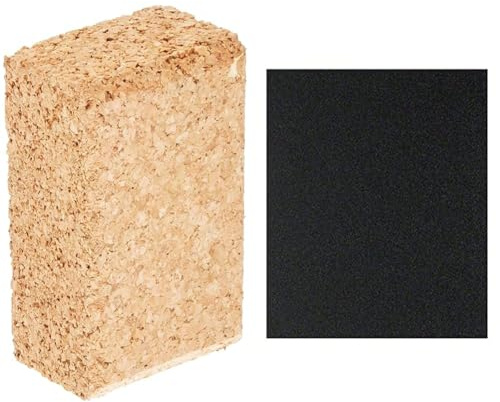 Bosch Professional Handschleifblock 100x60mm, 1 Stk. + Schleifblatt verschiedene Materialien (230 x 280 mm, Körnung 120)