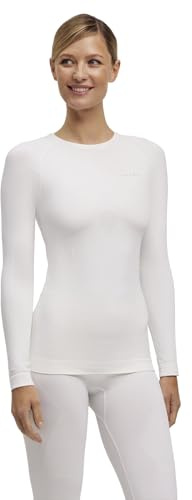 FALKE Women's Warm Round Neck Functional Long Sleeve Shirt for Mild to Cold Temperatures Functional Underwear Warm Quick Drying Breathable Durable Functional Material 1 Piece