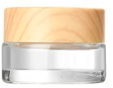 NRVTRE Pot Cosmétique Vide en Verre 5/10/15/20/30/50/60ML,Boite Échantillon Cosmétique de Voyage avec Bouchon Intérieur e Couvercle pour Cosmétiques Crèmes Lotion, Pot Creme Vide (5g)