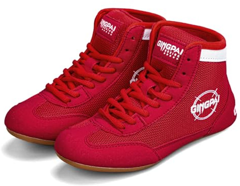 Boxen Stiefel ringerschuhe,Leichte Kampfsport Boxschuhe,Boxschuhe FüR Jugendliche,Ringerschuhe Herren,Leichte Und Atmungsaktive,Komfort Und StabilitäT,Für Männer,Frauen,Jugend,Taekwondo.
