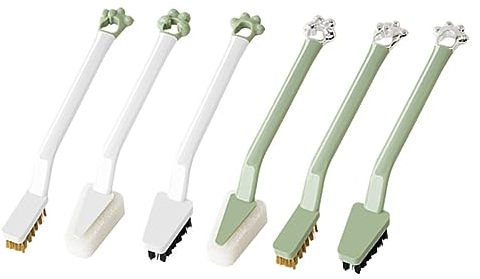 CIYODO 6pcs Dish Cleaning Brush Stovetop Brush Kit Heavy Duty Wire for Kitchen Countertop Cleaning