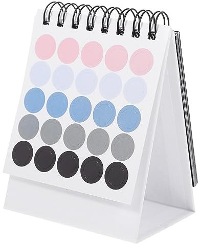 FUNOMOCYA Kleiner Kalender Schreibtisch Tragbarer Mini-tischkalender Für Desktop 2023 Zeitpläne