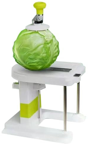 Trituradora cortadora de repollo, Trituradora de repollo rotativa doméstica - Rebanador de chucrut Rallador de ensalada de col,Cortador de verduras rebanador de repollo, rebanador auxiliar de cocina p