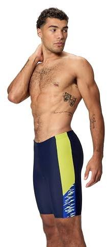 Speedo Men's Dive Jammer Swim Trunks Swimmers Peacoat/Deep Sapphire Size 38
