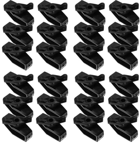 Alasum 24 pièces Tendeur de Câble Robuste pour Fil Épais Jardin Serre-câble Portable Résistant Aux Chocs Outil de Tension pour Clôture et Corde à Linge Extérieure