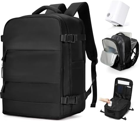 SZSYCN Zaino Sottovuoto Viaggio con Pompa Bagaglio a Mano Ryanair 40x30x20 Zaino Aereo 40x20x25 Ryanair Sottovuoto Borsa da Viaggio 40x30x20 Aereo Bagaglio a Mano Borsa da Lavoro per Laptop