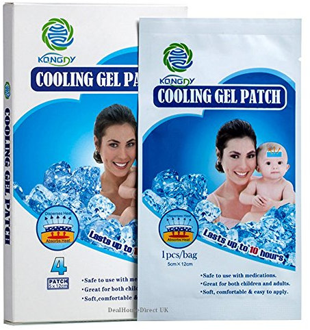 Cooling Gel Patch 5x12 CM Bring Fever Down Pain Relief Patch for Baby and Adult Herbal Sent Refreshment