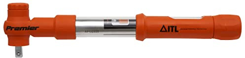 Sealey Calibrated Insulated Micrometer Torque Wrench 3/8Sq Drive 12-60Nm - STW803