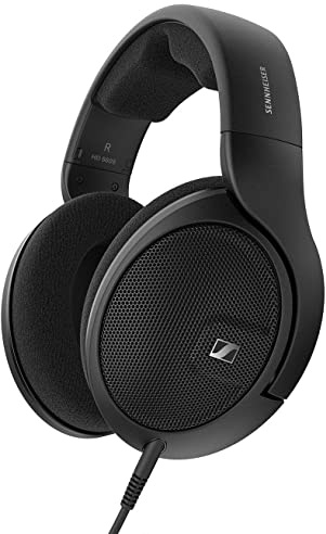 Sennheiser HD 560 S Over-The-Ear Audiophile Headphones - Neutral Frequency Response, E.A.R. Technology for Wide Sound Field, Open-Back Earcups, Detachable Cable, (Black) (HD 560S) HD 560S (Renewed)