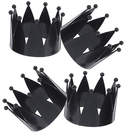 4 Stück Serviettenringe Aus Metall Gothic-serviettenschnallen Esstisch Serviettenringe Hochzeit Serviettenring Süße Serviettenhalter Urlaub Vorhangring Legierung Krone Perle Braut