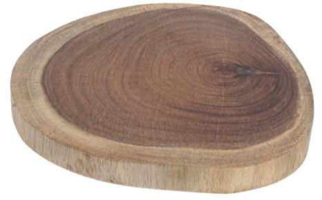 OUNONA Wooden Chopping Board Small Size Acacia Wood Kitchen Cutting Board Fruit Cutting Mat Suitable for Vegetable and Bread Preparation