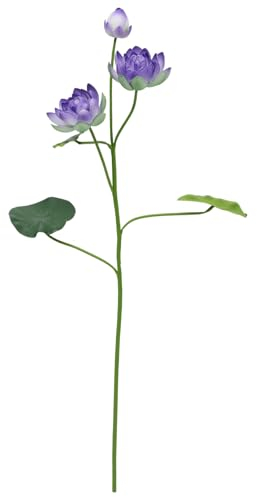 RORPOIR Künstliche Lotusblume Simulation Kunststoff Langlebig Pflegeleicht Für Dekoration Und Opferzeremonien