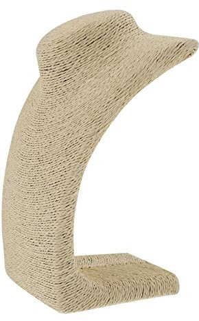 CAXUSD Necklace Display Stand Portrait Jewelry Rack Lightweight Sturdy Neck Chain Holder for Earrings Storage and Home or Store Display