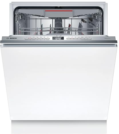 Bosch SMV4ECX32E, Serie 4, Smarter Geschirrspüler Vollintegriert 60 cm, Besteckschublade, Made in Germany Spülmaschine, extra Trocknen, starke Reinigung, sehr leise, Automatikprogramme, AquaStop