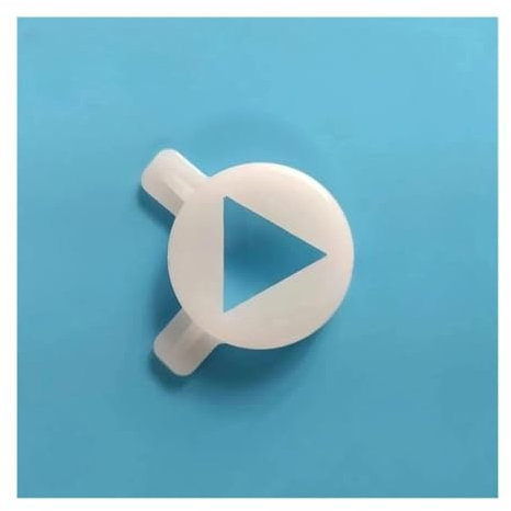 mhddhd 1 Couvercle de Moulage en Forme de Triangle, pièce de Rechange for sorbetière, Capuchon de modélisation, Accessoire for Machine à crème glacée Molle, diamètre intérieur de 29 mm