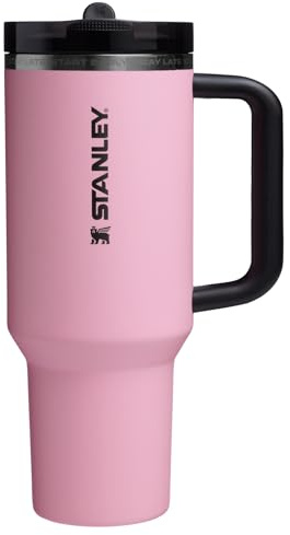 Stanley x Messi Quencher ProTour Trinkhalm-Becher, 1,2 l | Integrierter Strohhalm und Griff, kompatibel für Reisen, auslaufsicherer, isolierter Edelstahlbecher, BPA-frei