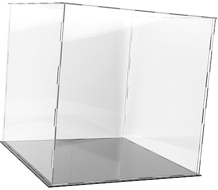 EXAOMBLE Boîte De Présentation Acrylique pour Ballons De Basket Boîte De Rangement Transparente Étui De Présentation pour Ballon De Football