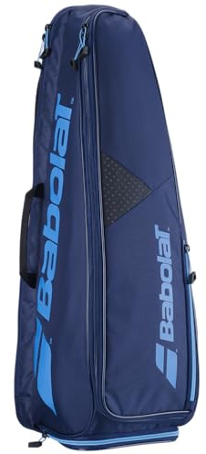 Babolat 3, Badminton Bag Backrack Model Bad, kapacitet upp till 4, tre distinkta fack för snöskor, kläder och skor, svart gul, kan bäras på baksidan unisex-vuxen, unik
