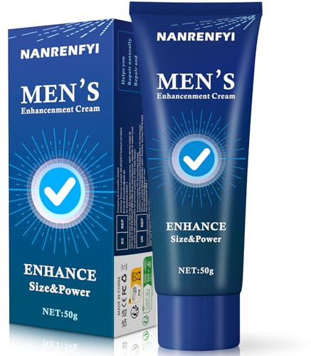 NANRENFYI penis creme, Vergrößerung des Intimbereichs, dicker, länger und stärker für Männer 50g