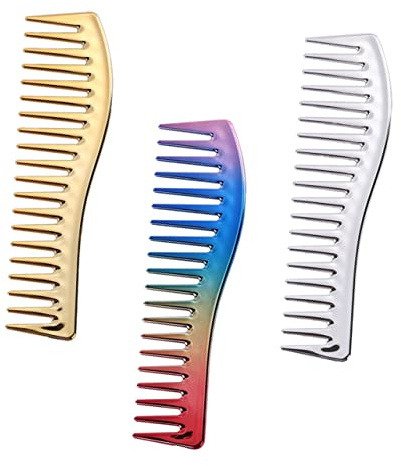 VICASKY 3stücke Haarstylingkamm Für Herren Und Damen Friseurkamm Mit Großen Zinken Zum Abteilen Und Scheiteln Von Haaren Friseurwerkzeug Für Schneiden Und Färben Glänzendes Ergebnis