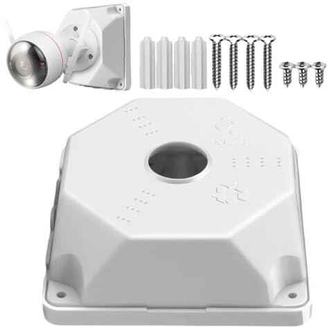 Ceiling Junction Box - Dome Camera Ceiling Mounting Bracket | Removable Security Camera Enclosure for Ofefice,
