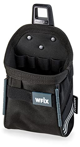 Bosch Sortimo ProClick Tool-Pouch M 14 - Profi Gürtel-Werkzeugtasche aus Hochbelastbarem Synthetikgewebe - Nageltasche Dachdecker - kleine Werkzeugtasche/Arbeitstasche Herren Baustelle von Wfix