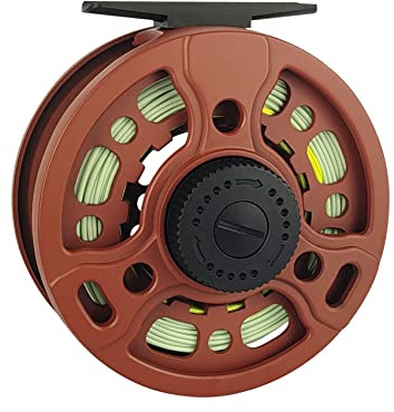 Eupheng 5/6/7 Wt Fliegenrolle mit Schnur Combo große Arbor Fliegenfischen Rollen