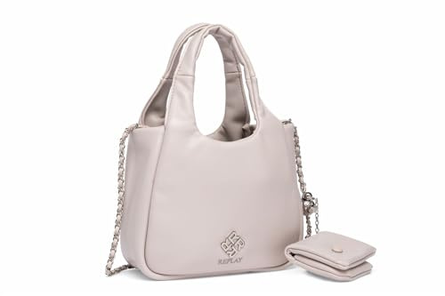 Replay Damen Schultertasche mit Ketten-Detail