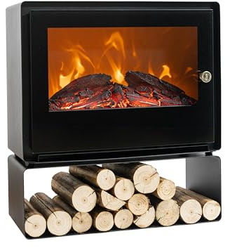 Caminetto a pavimento con stufa elettrica CHE-710 Purline