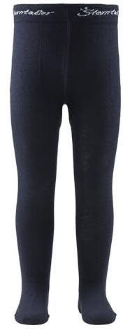 Sterntaler Strumpfhose Wolle Collants laine, Bleu Marine, N/A