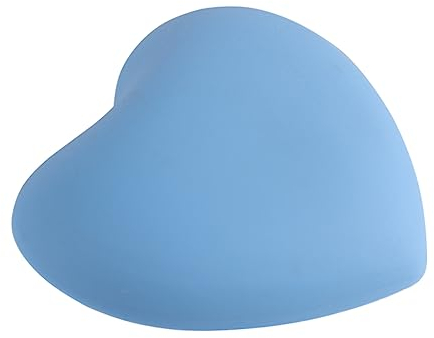 jojofuny 4stücke Herzförmige Niedliche Schrankgriffe Aus Langlebigem Material Kreative Ziergriffe Für Kleiderschränke Und Möbel Blau Geeignet Für Küche Bad Und Büro