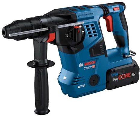 Bosch Akku-Bohrhammer mit SDS plus GBH 18V-28 CF + GDE, L-BOXX - 0611921004