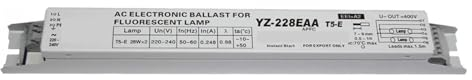 FANNIXI Ballast électronique Redresseur YZ-228EAA YZ-328EAA T5-E 220-240V, 2x28W, 3x28W, Ballasts électroniques T5 for Lampe Fluorescente à Tube T5 Ho