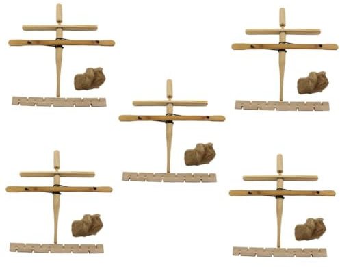 Yardwe 5sets Fire Fire Starter Natural Friction Outdoor Survival Tool Camping Equipment