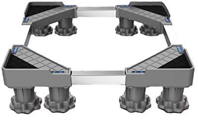 ABNNHK Washing machine base Washing Machine Base Bracket Heavy Duty 4 Feet Adjustable Refrigerator Base Stand 50-75cm Anti-Vibration Dryer Floor Trays Dishwasher Stand Pedestal for Vertic