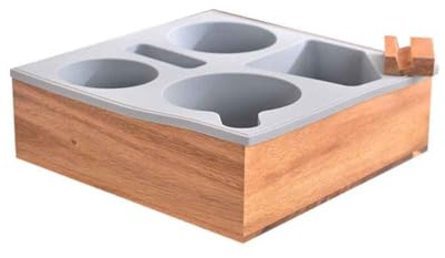 Osmond Portabicchieri per Auto, Portabicchieri Rimovibile per Divano, Organizer per Divano, Pratico Vassoio per Divano, Portabicchieri In Legno per Letto, Barca, Divano, B