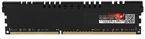 BAFOVY RAM de Memoria DDR3 de 8 GB, Transmisión de Datos de 1600MHz para el Módulo de Computadora de Escritorio, Cuaderno Portátil, PC, Kit de RAM de Memoria de la Computadora, con Amplia