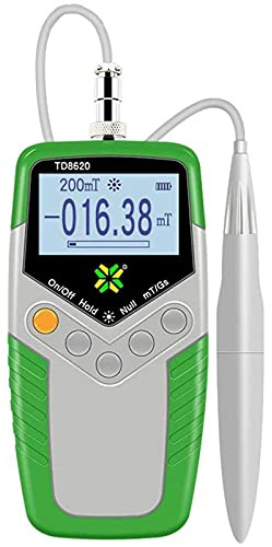 Contatore Geiger, Gauss Meter Handheld Tesla Meter Magnete permanente Teslameter 5% Precisione Digitale Tesla Meter TD8620