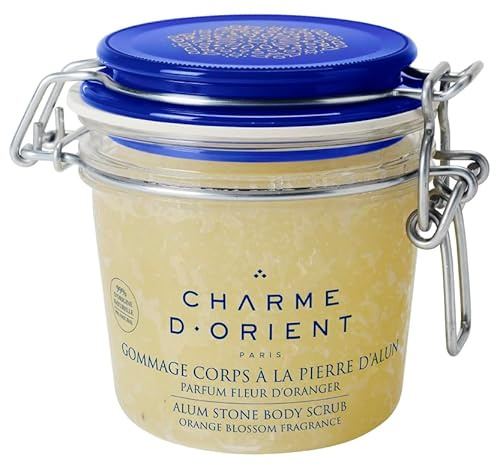 Charme d'Orient - Gommage à la pierre d'alun, miel & gelée royale Parfum Fleur d'Oranger - 300 g