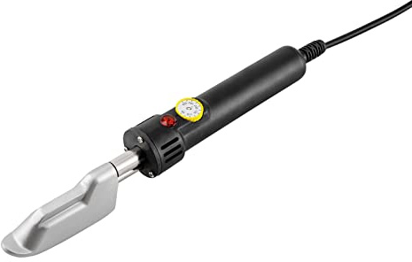 120W Electric Mini Iron for Leather Crafts, 122-662 ℉ Temp Adjustable Corded Mini Irons, Small Craft Iron for Leather, Fabrics, Clothes, Pants